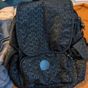 Kipling Black Backpack for Men